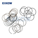 STD Piston Ring Set for Mitsubishi Pajero Montero V87 V97 Eclipse DK4A Galant DJ5A 6G75 3.8L 1110A497