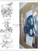 Transmission Repair Kit Oil Seal Gasket For Pajero Montero V11W V23W V31W V32W V32W V36W MB907975 MD738113 MD736515 MD731708