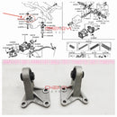1PCS Rear Differential Bracket Bushing Fit For Outlander ASX RVR GA2W CW4W CW5W CW6W CY4W GF8W GF7W 3517A073 3517A074 MN101361