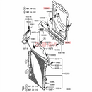 Water Tank Suction Net Cover Fan Blade Collecting Cover For Pajero Sport Montero KB9T KG5W KH6W KH9W 1360A069 MN135061 MN135071