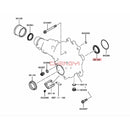 Transfer Case Oil Seal (Connecting Half Shaft - Left) Fit For Outlander CW4W CW5W CW6W GA2W GF7W GF8W 3200A121 47*66*0.8MM