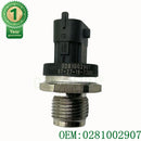 Fuel Rail High Pressure Sensor For RENAULT Master Traffic 1.9 2.2 2.5DCi DTi OEM 0281002907  0281002734 0281002734