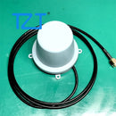TZT Four Satellite Multi-band Spiral Antenna GPS/GNSS/Galileo/BDS Active RTK Antenna with SMA Female Connector