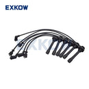 6PCS/Set Spark Plug Cable Set for Mitsubishi Montero Pajero V23 V43 L200 Triton K76T 6G72 3.0L MD173402