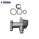 OEM 058121133F 058121133B 1Set Car Interior Parts Aluminium Cooling Hose With Tee Joint For Audi A4 A6 For Passat B5 1.8T