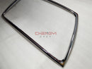 Front Bumper Trim Strip Bright Strip Electroplating Frame Middle Net Frame For Outlander CW4W CW5W CW6W 2010 - 2012 6400F026