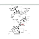Exhaust Manifold EGR Pipe Spring Throat Fit For Pajero Montero Sport V43W V45W V73W V75W K86W K96W 1582A188 MR299615