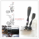 Transmission Transfer Case Shift Lever Assembly TransTfer Gear Shaft Lever Assy For Pajero Montero V31W V32W (4WD 4G64) MR110932