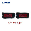 Rear Bumper Light Reflector Kit for Mitsubishi Montero Pajero Sport Nativa Challenger K94 K96 2000-2008 MR465017 MR465018