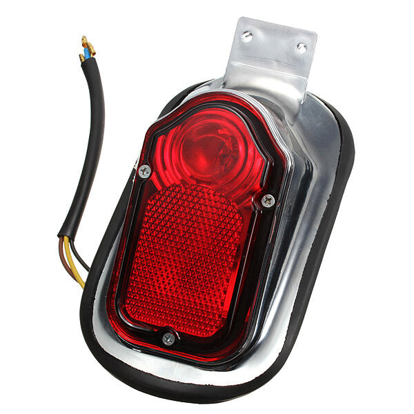Universal Motorcycle Rear Tail Light Bulb Mount Plate