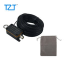 TZT 1-30MHz 30W/25W Pocket HF Antenna A30/A25W Shortwave Antenna Upgraded Version of A25 for Amateur Radio