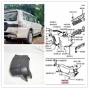 1PCS Rear right Bumper Corner Fit For Pajero Montero Shogun V93W V97W V98W 6410C442 6410A292 6410B018（5-Door Version）