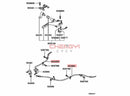 a pair Rear Brake Cable Handbrake Pull Line For Pajero Montero V31W V32W V33W 4WD MB520882 MB520883 （Drum Brake）