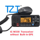 TZT IC-M330/IC-M330G 25W IPX7 VHF Mobile Transceiver Marine Transceiver over 10KM Communication Range for Icom