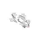 Front Windshield Wiper Motor Fit For Pajero Montero Shogun V73W V75W V77W V93W V97W 2000-2016 MR388037