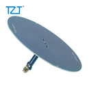 Left-handed/Right-handed Circular Polarization 15CM 610MHz-7GHz UWB Antenna Archimedes Spiral Antenna with SMA Male Connector