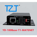 TZT YD-100Base-T1 Basic Version/YD-100Base-T1-Molex 100Mbps Automotive Ethernet Converter Media Converter w/ Two Power Ports