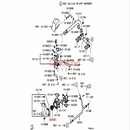 6G72 Thermostat Kit 82 For Pajero Montero Sport K96W V43W V73W V93W V97W L200 MD351861 1305A239 1305A191 MD174233 MD194988