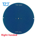 Left-handed/Right-handed Circular Polarization 15CM 610MHz-7GHz UWB Antenna Archimedes Spiral Antenna with SMA Male Connector