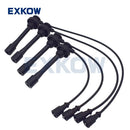 4PCS Spark Plug Cable Set for Mitsubishi L300 P03 P04 P13 P14 4G63 4G64 1986-2013 MN137207