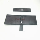 2PCS Gear Shift Panel Dust Cover Shift Lever Panel Trim Strip Rubber For Pajero Montero V93W V97W V98W 8015A066 8015A065