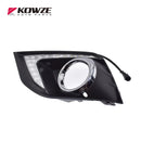 Refit LED Front Fog Lamp Lights Bumper Garnish Cover for Mitsubishi ASX RVR GA1W GA2W GA8W 2016 2017 2018 2019 8321A717 8321A718