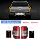 Car Tail Light Assy for Mitsubishi L200 Triton 2019 2020 2021 Spare Parts Accessories Rear Brake Reverse Stop Signal Lamp