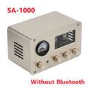 TZT SA-1000/SA-20 PJ MIAOLAI Hifi Audio Amplifier 4 Input 2 Output Electric Tube Stereo Preamplifier (Black/Champaign Gold)