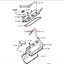 Engine Oil Cap For Pajero Montero Shogun V31W V33W V43W V63W V73W V83W V93W V97W KH9W KH4W KH6W MD372181 1250A015