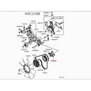 Engine Water Pump Bracket Cooling Fan Bracket Support For Pajero Montero Shogun L200 V33W V43W V73W V93W K96W MD303501 MD364879