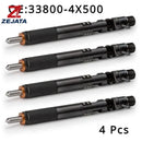 EJBR02801D 33800-4X500 4Pcs  Fuel Injector For Hyundai Terracan KIA Carnival/Sedona 2.9 Diesel Engine 2.9 EU3