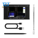 TZT HAMGEEK SDR Dreamkit V2D 100KHz-2800MHz All Band Radio Portable Radio Receiver with 5.3MHz Bandwidth 4" Screen for PC