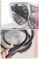 Door Rubber Seal Doorpost Rubber Strip For Peugeot 307 （2 Compartment Car）