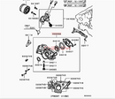Engine Oil Pump Fit For Pajero Montero V33W MD154258 6G72-12 Valve