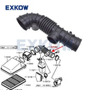 Engine Air Intake Hose for Mitsubishi Pajero Montero V63 V73 6G72 3.0L 2000-2006 MR404740 MN135900 1505A118