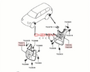 1PCS Car Mudflap Fender Mud Guard Flap Splash Mudguard Fit For Pajero Montero Sport KG4W KG6W KH6W 5370B203 5370B204 5370B205