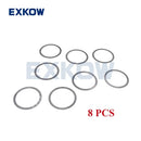 8PCS Front Wheel Hub Shim Sets for Pajero Shogun 1 2 MK1 MK2 Montero Sport Nativa I L200 Triton II III L300 L400 MB241229