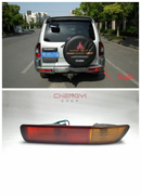 1PCS Reb Tail Bumper Lamp Rear Light Rear Bumper Light Fit For Pajero Montero Shogun 3 III 2001-2002 MR508783 MR508784