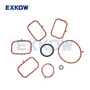A Set Inlet manifold Insulator Rubber Gasket for Mitsubishi Lancer Outlander ASX RVR Delica D:5 4B10 4B11 4B12 1003A093 1542A133