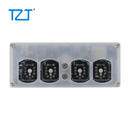 TZT EI427 | QS27 4-Bit Glow Tube Clock Plug-in Type Nixie Tube Clock Base with Mini Speaker and WiFi Function