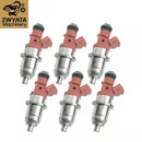6-piece brand new fuel injector set E7T25071 68F-13761-00-00 for Yamaha 150-200 HP outboard engines 68F137610000