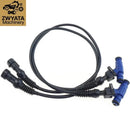 2pcs fuel 0280156208 injector A61M-1202863Fuel injector with pigtail wiring harness for Polaris RZR Sportsman Ranger EFI 700 800