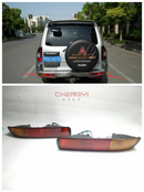 1PCS Reb Tail Bumper Lamp Rear Light Rear Bumper Light Fit For Pajero Montero Shogun 3 III 2001-2002 MR508783 MR508784