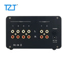 TZT SA-1000/SA-20 PJ MIAOLAI Hifi Audio Amplifier 4 Input 2 Output Electric Tube Stereo Preamplifier (Black/Champaign Gold)