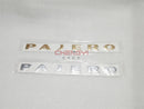 1PCS Spare Wheel Cover Logo Pajero Logo Fit For Pajero Montero Shogun V93W V83W V87W V97W 7415A151YB 7415A151HA
