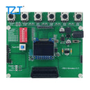 TZT OBD II Simulator OBD2 ECU Simulator with 0.96" 128*64 OLED Screen Supports 7 Conventional Protocols/only for J1939 Protocol