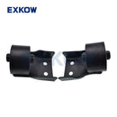 2PCS Left & Right Engine Rear Mounting Cushion for Mitsubishi Pajero IO Pinin H65 H67 H76 H77 5FM/T 1996-2001 MR510079 MR510080