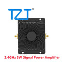 TZT 2.4GHz/5.8G 5W WLAN Bidirectional Signal Power Amplifier AP Engineering Grade Amplifier for WiFi Signal Coverage Enhancement