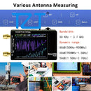 TZT Upgraded NanoVNA Plus 50kHz-2.7GHz Portable Handheld Vector Network Analyzer 2.8-inch Touch Screen without/with 32GB SD Card