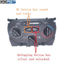GORST Air AC Heater Panel Climate Control Assy Switches for Peugeot 206 207 307 C2 Citroen Picasso 9624675377 X666633H